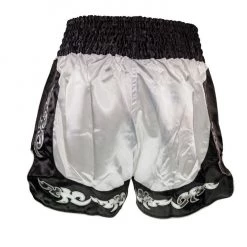 MUAY THAI SHORTS BUAKAW BANCHAMEK BFG3 1 - WHITE