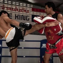 BOXING GLOVES LEATHER BY MONGKOL - BGM01 BLACK