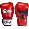 MUAY THAI BOXING GLOVES FAIRTEX BREATHABLE - BGV1 BR RED
