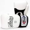 MUAY THAI BOXING GLOVES FAIRTEX BREATHABLE - BGV1 BR WHITE 1 MUAY THAI BOXING GLOVES FAIRTEX BREATHABLE - BGV1 BR WHITE