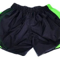 MUAY THAI SHORTS BOOSTER MUAY THAI SHORT RETRO HYBRID BLACK/GREEN