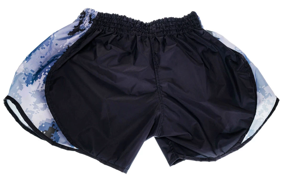 BOOSTER MUAY THAI SHORT RETRO HYBRID BLACK CAMO GRAY 4 BOOSTER MUAY THAI SHORT RETRO HYBRID BLACK CAMO GRAY