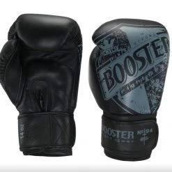 BOOSTER BOXING GLOVES PRO-SHIELD - BLACK/GRAY