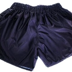 MUAY THAI SHORTS BOOSTER MUAY THAI SHORT RETRO HYBRID BLACK