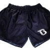MUAY THAI SHORTS BOOSTER MUAY THAI SHORT RETRO HYBRID BLACK