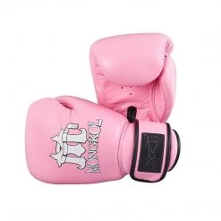 BOXING GLOVES LEATHER BY MONGKOL - BGM01 PINK
