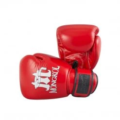BOXING GLOVES LEATHER BY MONGKOL - BGM01 RED