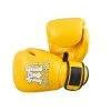 BOXING GLOVES LEATHER BY MONGKOL - BGM01 YELLOW
