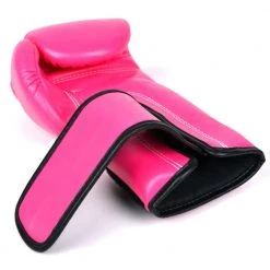 MUAY THAI MICROFIBER BOXING GLOVES FAIRTEX BGV14 - PINK BLACK