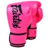 MUAY THAI MICROFIBER BOXING GLOVES FAIRTEX BGV14 - PINK BLACK