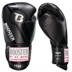 BOXING GLOVES BOOSTER SPARRING AND TRAINING BGL V3 - BLACK