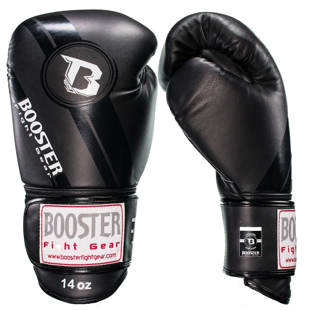 BOXING GLOVES BOOSTER SPARRING AND TRAINING BGL V3 - BLACK 3 BOXING GLOVES BOOSTER SPARRING AND TRAINING BGL V3 - BLACK