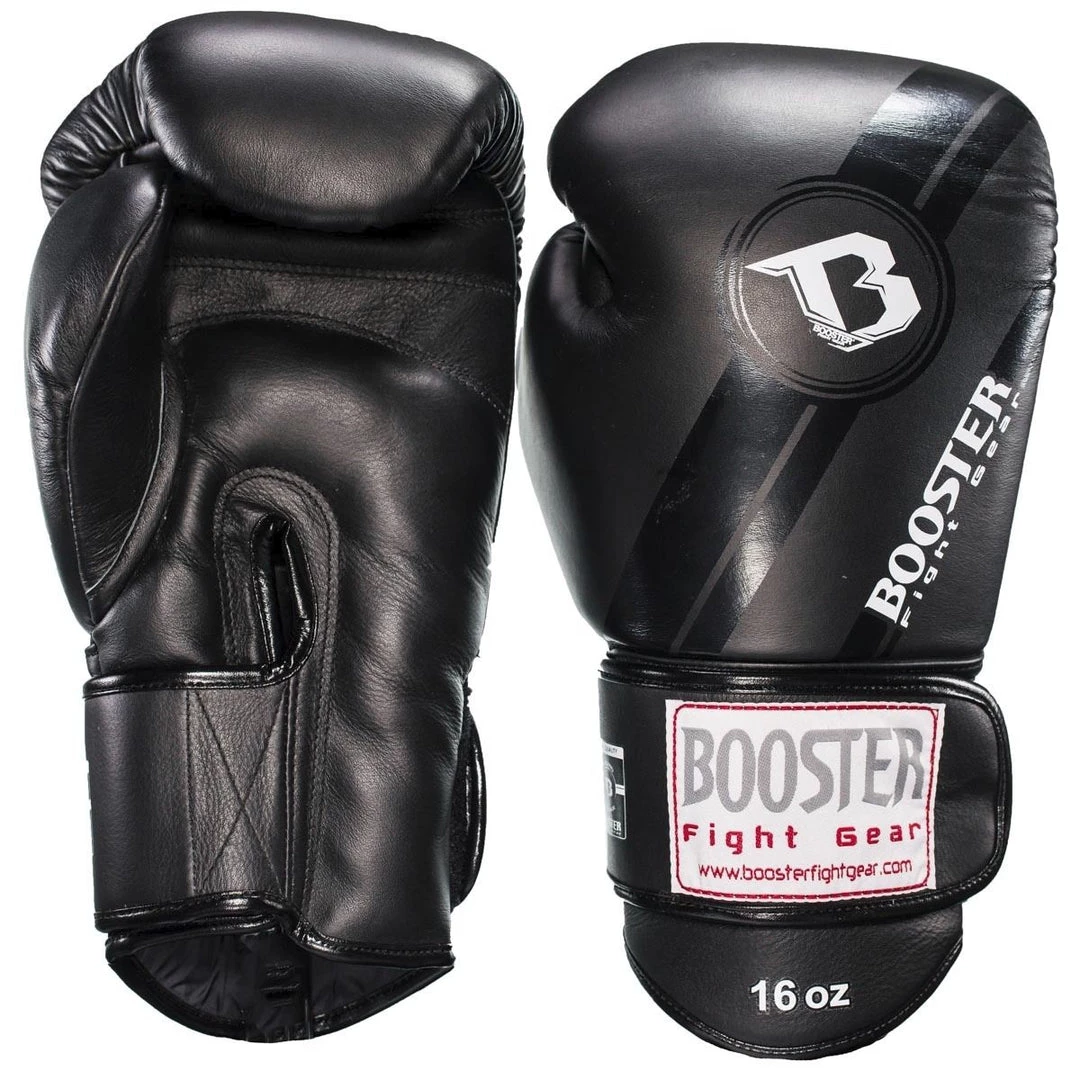 BOXING GLOVES BOOSTER SPARRING AND TRAINING BGL V3 - BLACK 6 BOXING GLOVES BOOSTER SPARRING AND TRAINING BGL V3 - BLACK