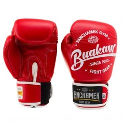 BOXING GLOVES BUAKAW BANCHAMEK - BGL W1 RED 11 BOXING GLOVES BUAKAW BANCHAMEK - BGL W1 RED