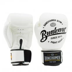 BOXING GLOVES BUAKAW BANCHAMEK - BGL W1 WHITE
