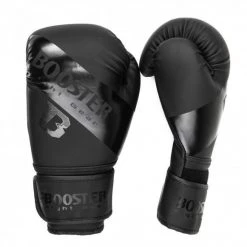 BOXING GLOVES BY BOOSTER SPARRING BLACK MATT