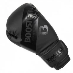 BOXING GLOVES BY BOOSTER SPARRING BLACK MATT
