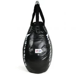 BOXING PUNCHING BAG FAIRTEX HB15 TEARDROP HEAVY BAG - BLACK