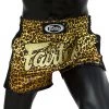 MUAY THAI SHORTS FAIRTEX SLIM CUT BS1709 LEOPARD
