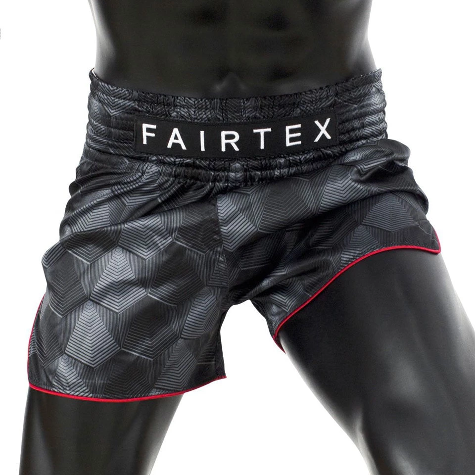 MUAY THAI SHORTS BY FAIRTEX BS1901 STEALTH BLACK 3 MUAY THAI SHORTS BY FAIRTEX BS1901 STEALTH BLACK