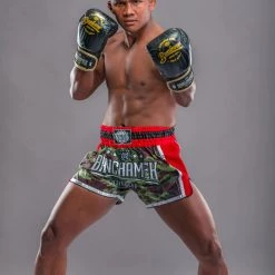 BUAKAW BOXING GLOVES LEATHER BANCHAMEK FIGHT GEAR BGLML1 - BLACK