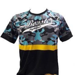 NEW ARRIVALS GYM T-SHIRT FORCE BY BOOSTER - CAMO BLACK