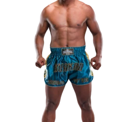 MUAY THAI SHORTS BUAKAW BANCHAMEK BSH - NAVY BLUE