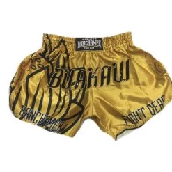MUAY THAI SHORTS BUAKAW BANCHAMEK BSH - GOLD
