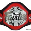 FAIRTEX BELLY PAD MUAY THAI LIGHTWEIGHT BPV3 - RED BLACK COACHING