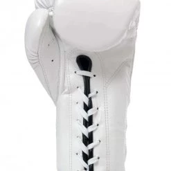 FAIRTEX BOXING GLOVES MEXICAN STYLE LACE UP BGL7 - WHITE