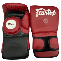 FAIRTEX BOXING GLOVES FOR COACHING BGV13 SPARRING GLOVES - RED