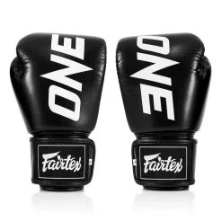 FAIRTEX BOXING GLOVES ONE CHAMPIONSHIP BGV1 - BLACK