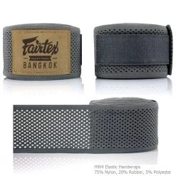 FAIRTEX HAND WRAPS MESH HW4 - GRAY Handwraps