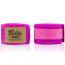 FAIRTEX HAND WRAPS MESH PINK HW4 Handwraps