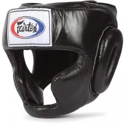 FAIRTEX HEAD GUARD FULL COVERAGE STYLE HG3 - BLACK HEAD PROTECTION
