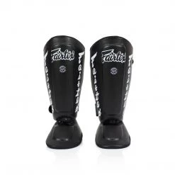 FAIRTEX SHIN GUARDS DETACHABLE IN STEP SHIN PADS SP7 - BLACK