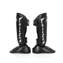 FAIRTEX SHIN GUARDS DETACHABLE IN STEP SHIN PADS SP7 - BLACK