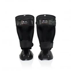 FAIRTEX SHIN GUARDS DETACHABLE IN STEP SHIN PADS SP7 - BLACK
