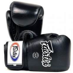 MUAY THAI BOXING GLOVES FAIRTEX - BGV1 BLACK