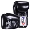 MUAY THAI BOXING GLOVES FAIRTEX - BGV1 BLACK 1 MUAY THAI BOXING GLOVES FAIRTEX - BGV1 BLACK