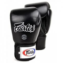 MUAY THAI BOXING GLOVES FAIRTEX - BGV1 BLACK