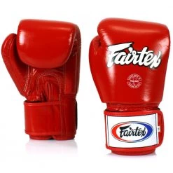 MUAY THAI BOXING GLOVES FAIRTEX - BGV1 RED