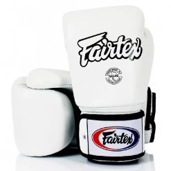 MUAY THAI BOXING GLOVES FAIRTEX - BGV1 WHITE