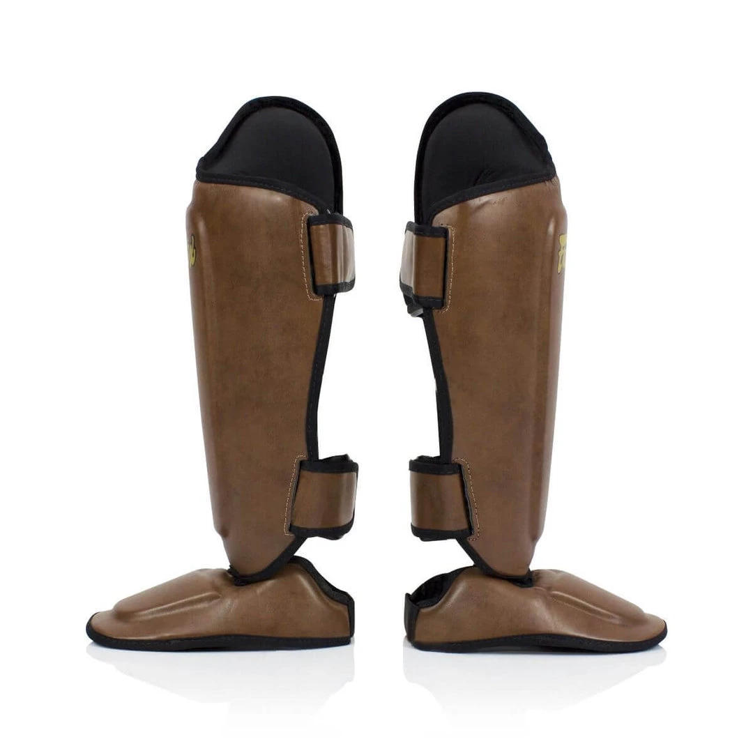 FAIRTEX SHIN GUARDS SP8 - BROWN 5 FAIRTEX SHIN GUARDS SP8 - BROWN
