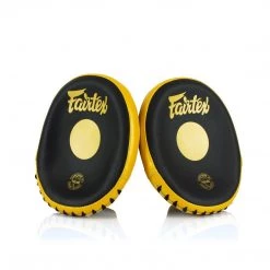 COACHING FAIRTEX FOCUS MITTS MUAY THAI CURVED FMV15 PRO SPEED