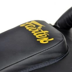MUAY THAI PADS FAIRTEX SMALL CURVED LIGHT WEIGHT - KPLC6 BLACK/GOLD