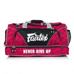 GYM BAG FAIRTEX HEAVY DUTY BAG 2 - CAMO RED