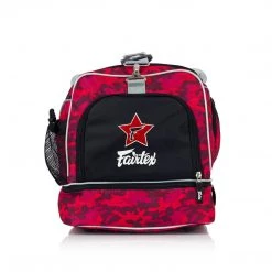 GYM BAG FAIRTEX HEAVY DUTY BAG 2 - CAMO RED