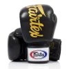 FAIRTEX BOXING GLOVES DELUXE TIGHT-FIT BGV19 - BLACK 1 FAIRTEX BOXING GLOVES DELUXE TIGHT-FIT BGV19 - BLACK