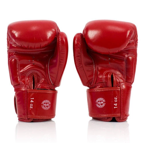 FAIRTEX BOXING GLOVES DELUXE TIGHT-FIT BGV19 - RED 6 FAIRTEX BOXING GLOVES DELUXE TIGHT-FIT BGV19 - RED